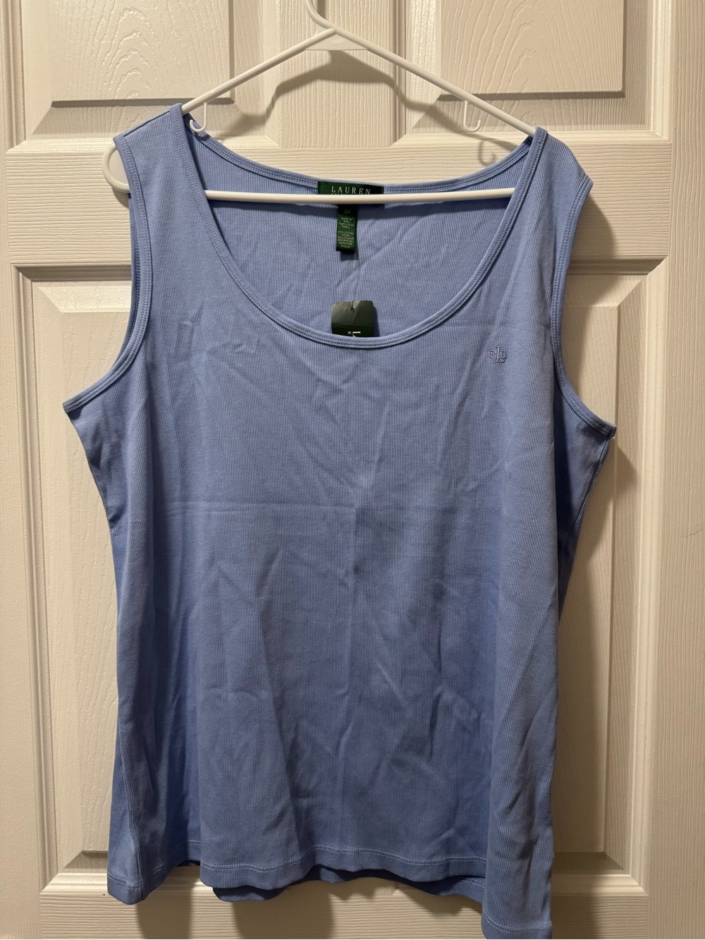 Ralph Lauren Periwinkle Scoop Neck Tank